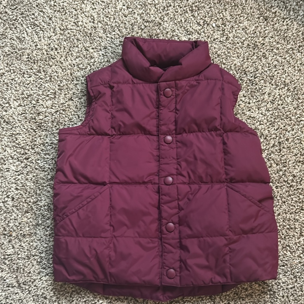 Land’s End Toddler Maroon Vest